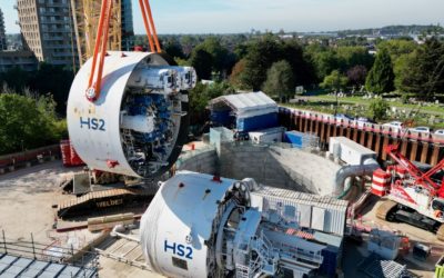 HS2 launches third Northolt tunnel drive