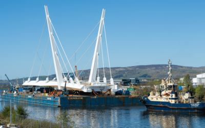 First section of new Renfrew bridge arrives