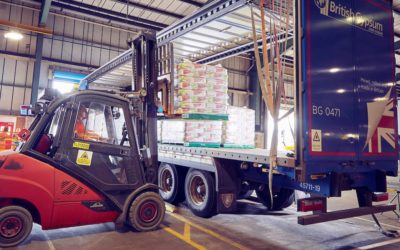 Green pallet distribution begins