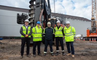 Cementation starts piling work at Sheffield Forgemasters