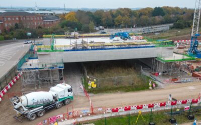 HS2 passes concrete landmark in the midlands