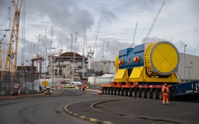 HPC generator stator arrives