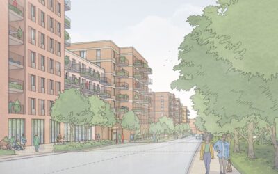 Barratt exchanges on High Barnet development