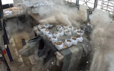 Explosive demolition record at Sizewell A