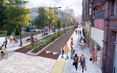 Taylor Woodrow wins Wolverhampton paving works