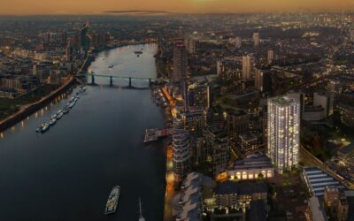 Battersea candle factory tower block starts to rise