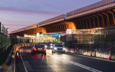 EKFB completes 4,500-tonne deck slide for Small Dean viaduct