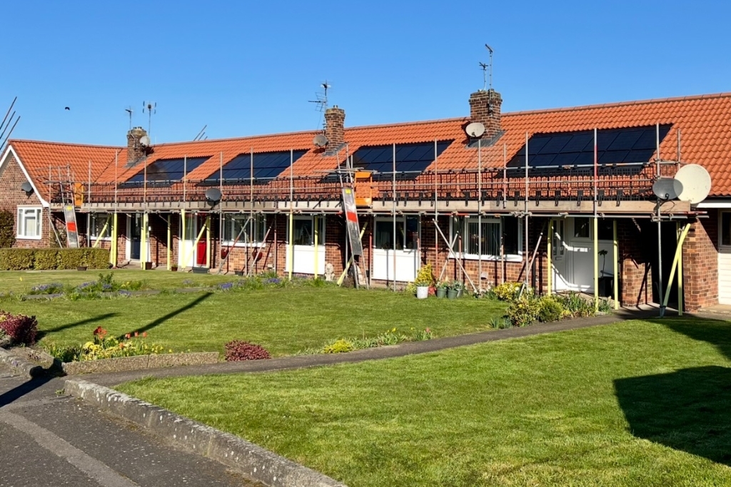 East Riding council homes get green retrofit