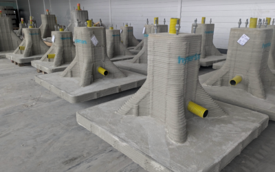 National Grid trials 3D printed foundations