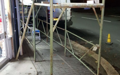 Killed by a six-foot fall