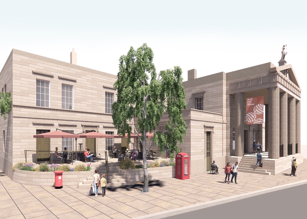 Wakefield court building renewal begins