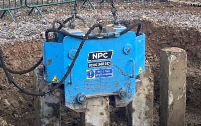 Seventeen thousand piles for Bridgwater factory