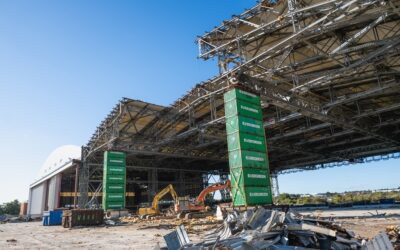 Strip-out completes on Bristol’s Brabazon Hangars