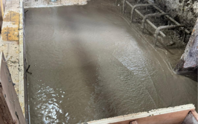 Novel concrete mixes at the Museum of London