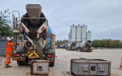 Concrete trials show viability of recycling fines