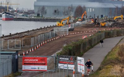 Infrastructure works start at Yorkhill Quay