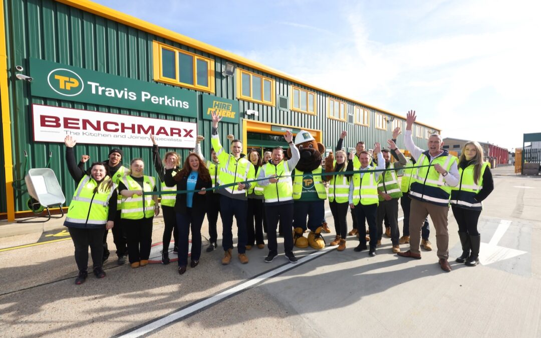 Travis Perkins moves, expands, in east London