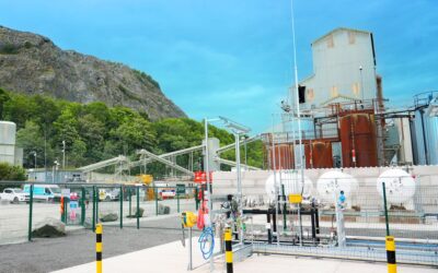Welsh quarry produces UK’s first hydrogen-fuelled asphalt
