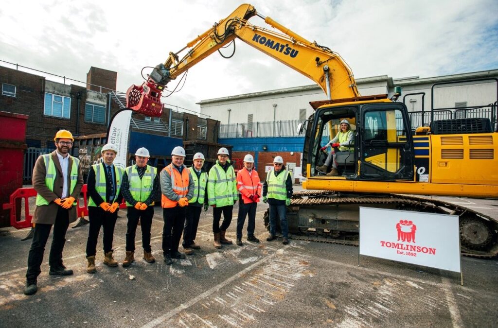Work starts at Worksop shopping mall
