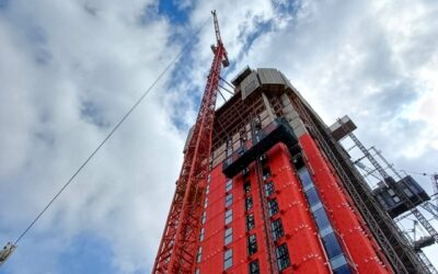 Prefab plumbing speeds Leeds tower
