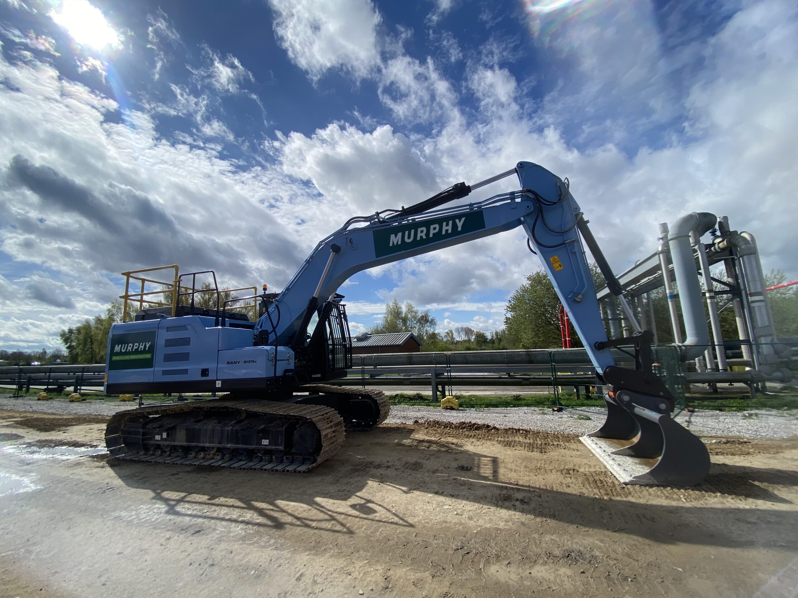 Murphy’s zero emissions excavator debut