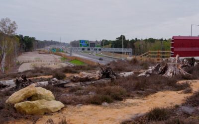 First heathland green bridge opens