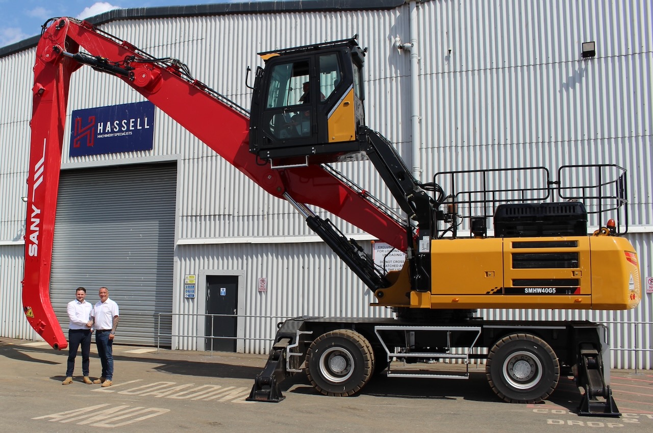 Sany appoints E H Hassell & Son