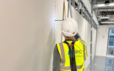 Overbury installs carbon-storing wallboard for L&G