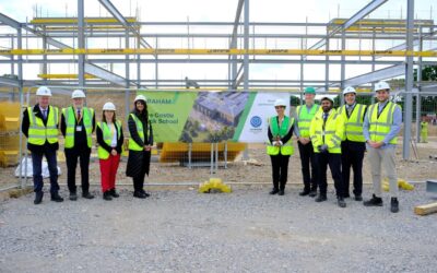 Graham starts school steel work
