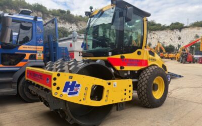 H. E. Services adds Bomag rollers