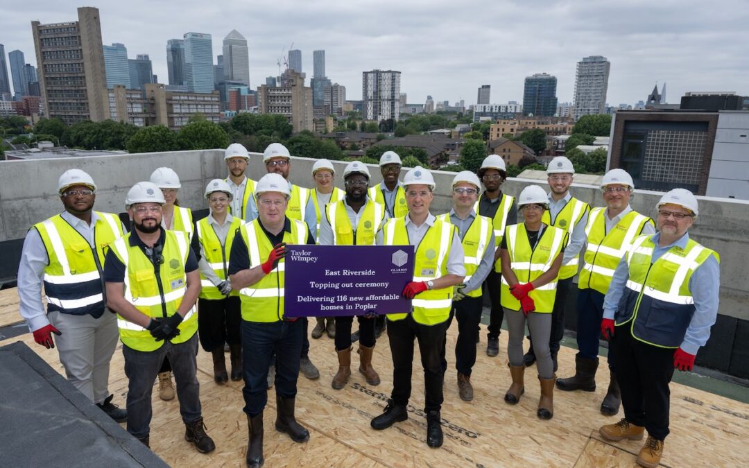 Clarion, Taylor Wimpey, mark Poplar homes progress