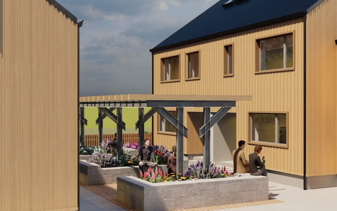 Recycled glass panel homes get go ahead