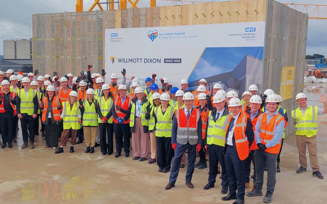 First New Hospital Programme hospital tops out