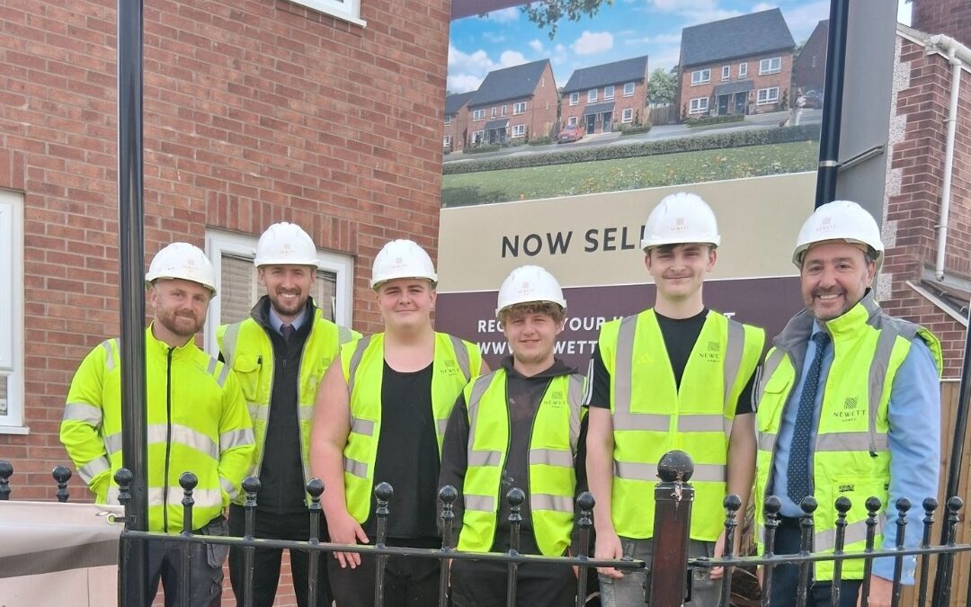 Newett welcomes first apprentices