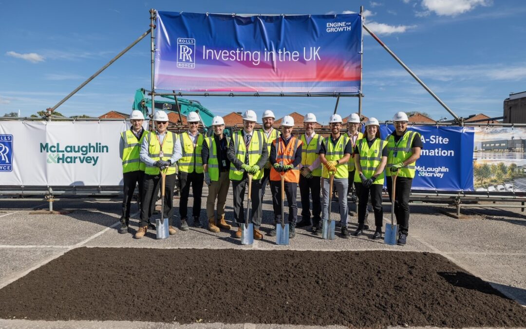 McLaughlin & Harvey starts on Rolls-Royce Derby factory