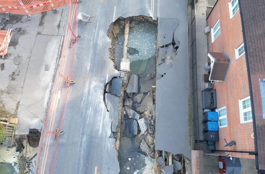 Mainmark helps complete Godstone sinkhole repairs