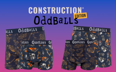 Construction Edition joins OddBalls to fight Cancer with bold new underwear.