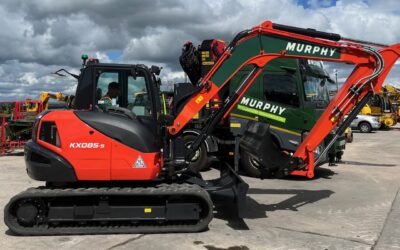 Murphy takes 19 Kubota compact excavators
