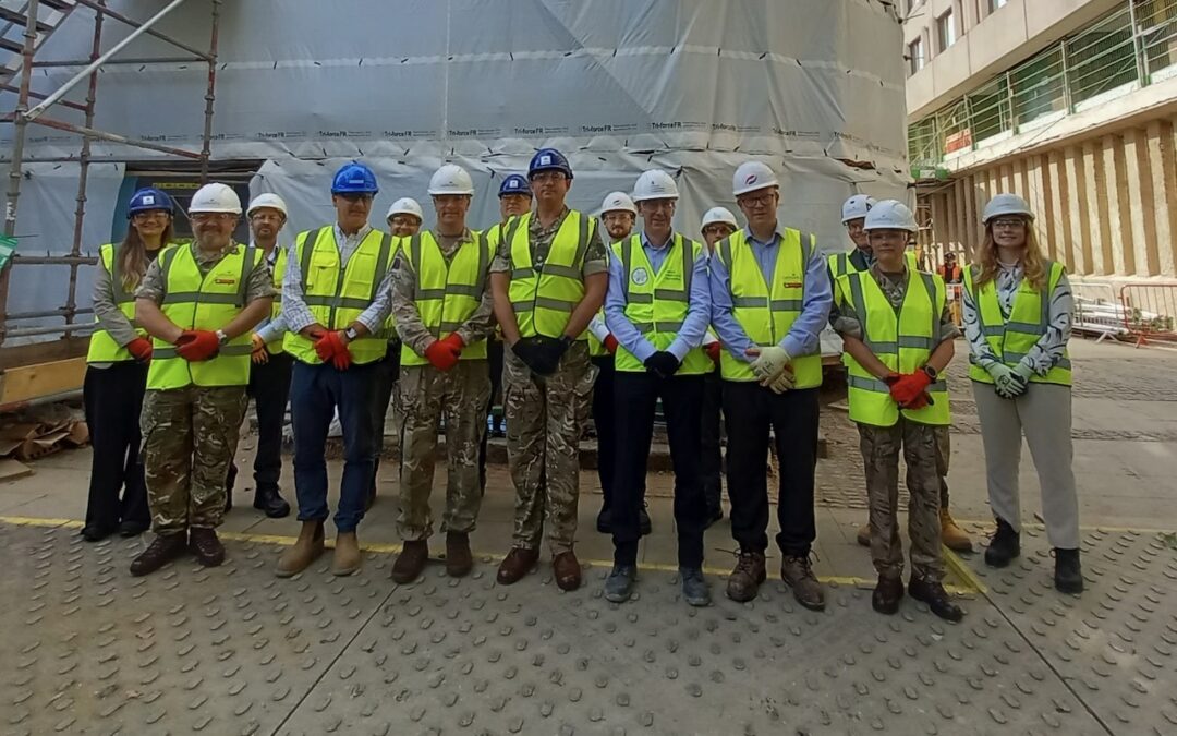 Galliford Try marks starts of Wellington Barracks works