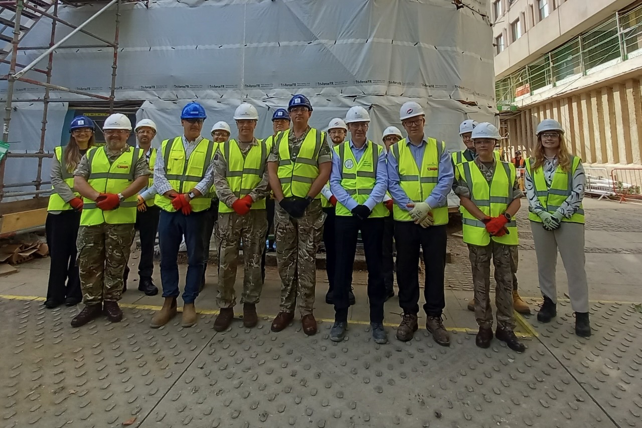 Galliford Try marks starts of Wellington Barracks works