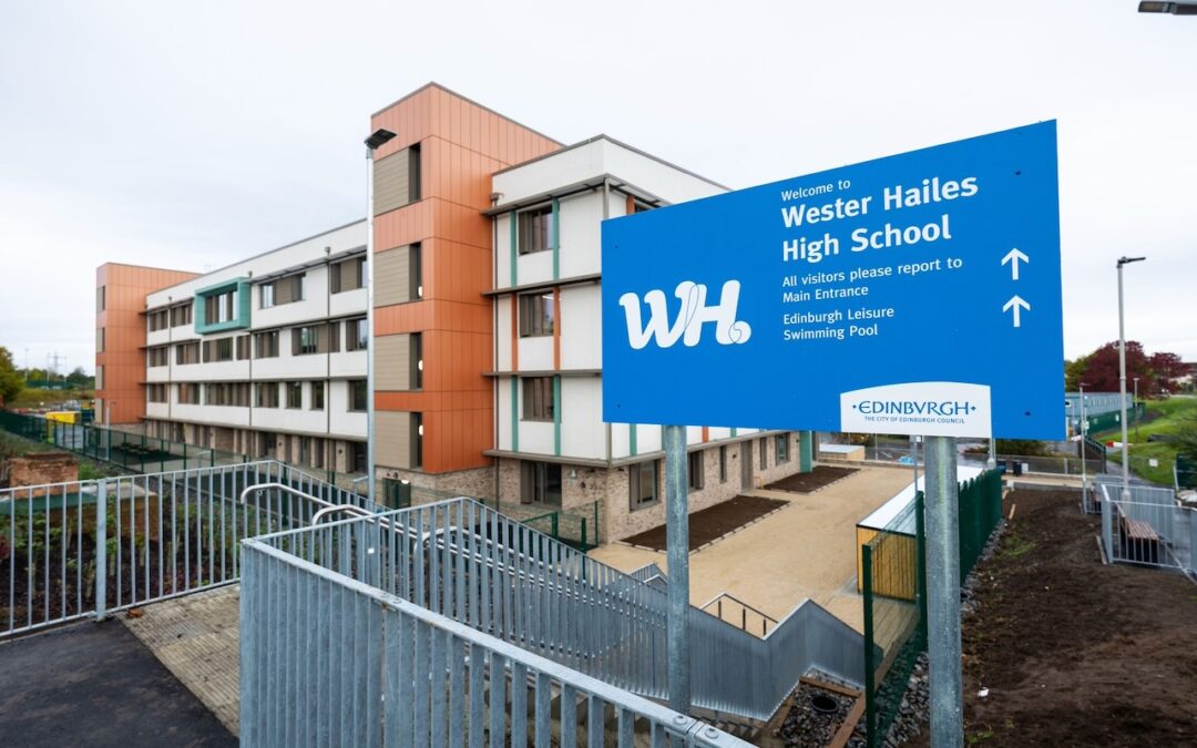 McLaughlin & Harvey hands over Wester Hailes High School